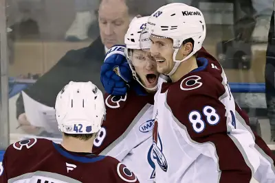 Nathan MacKinnon’s highlight-reel overtime goal propels Avalanche past Igor Shesterkin, Rangers