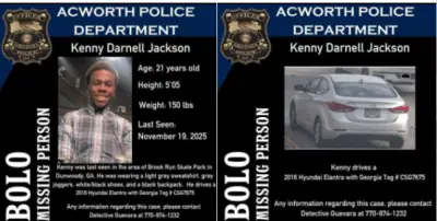 Acworth Police searching for man last seen at Brook Run Skate Park