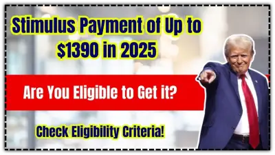 $1,390 Stimulus Surprise: IRS Giving You One Last Chance to Claim It!
