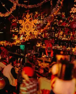 A lot of work goes into the magic behind your favorite holiday bar