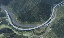 What drivers will face traveling into mountains near Denver on I-70 amid Floyd Hill bridge building