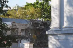 The White House starts demolishing part of the East Wing to build Trump’s ballroom